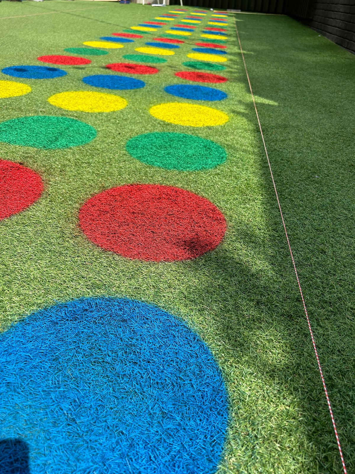 Artificial Turf for a Community Playground