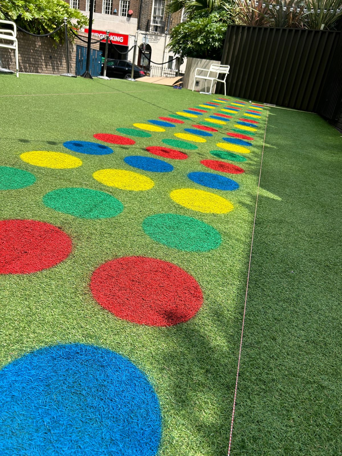 Artificial Turf for a Community Playground